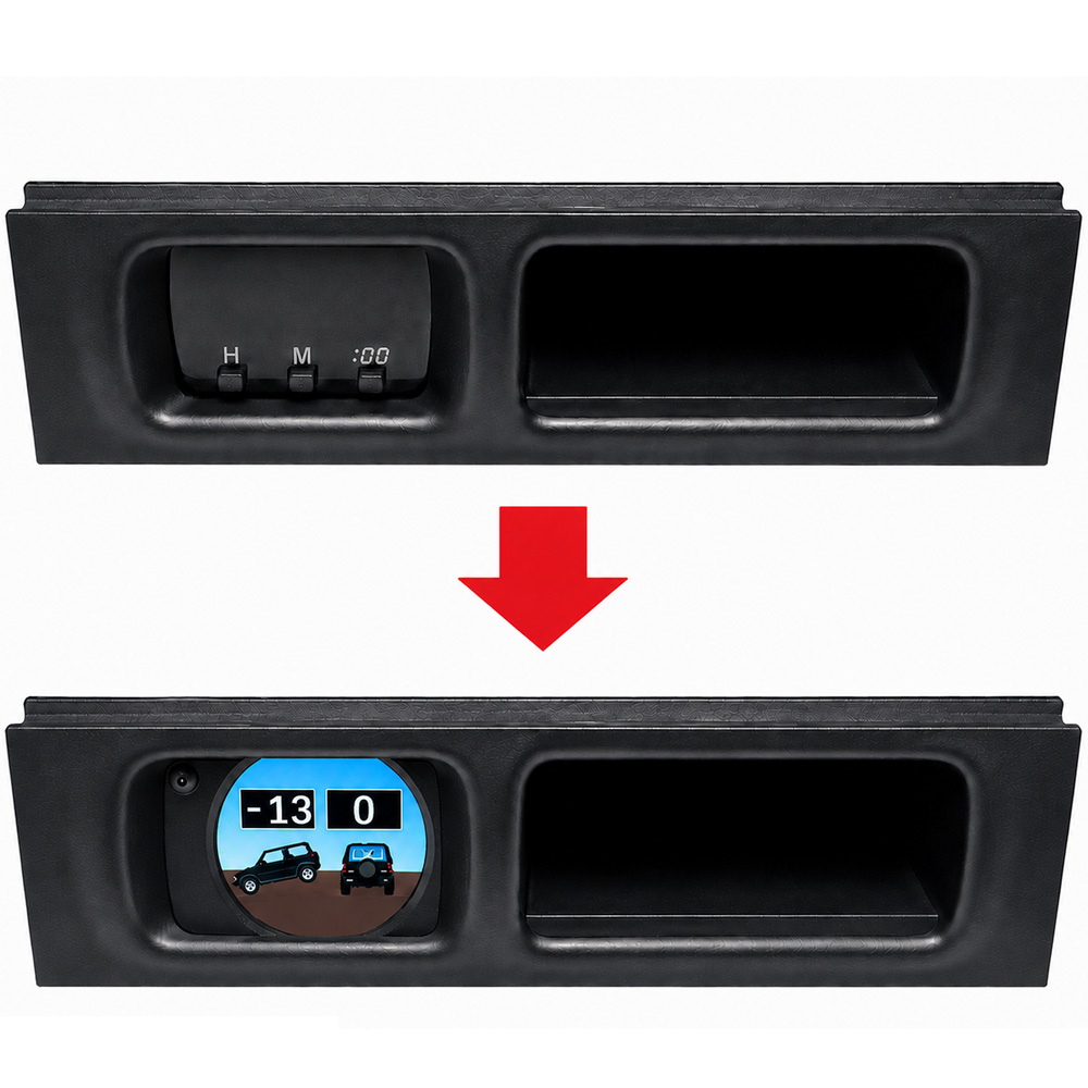 I-Meter S140 Indicatore multiplo per SUZUKI JIMNY 1998-2006 - Image 6