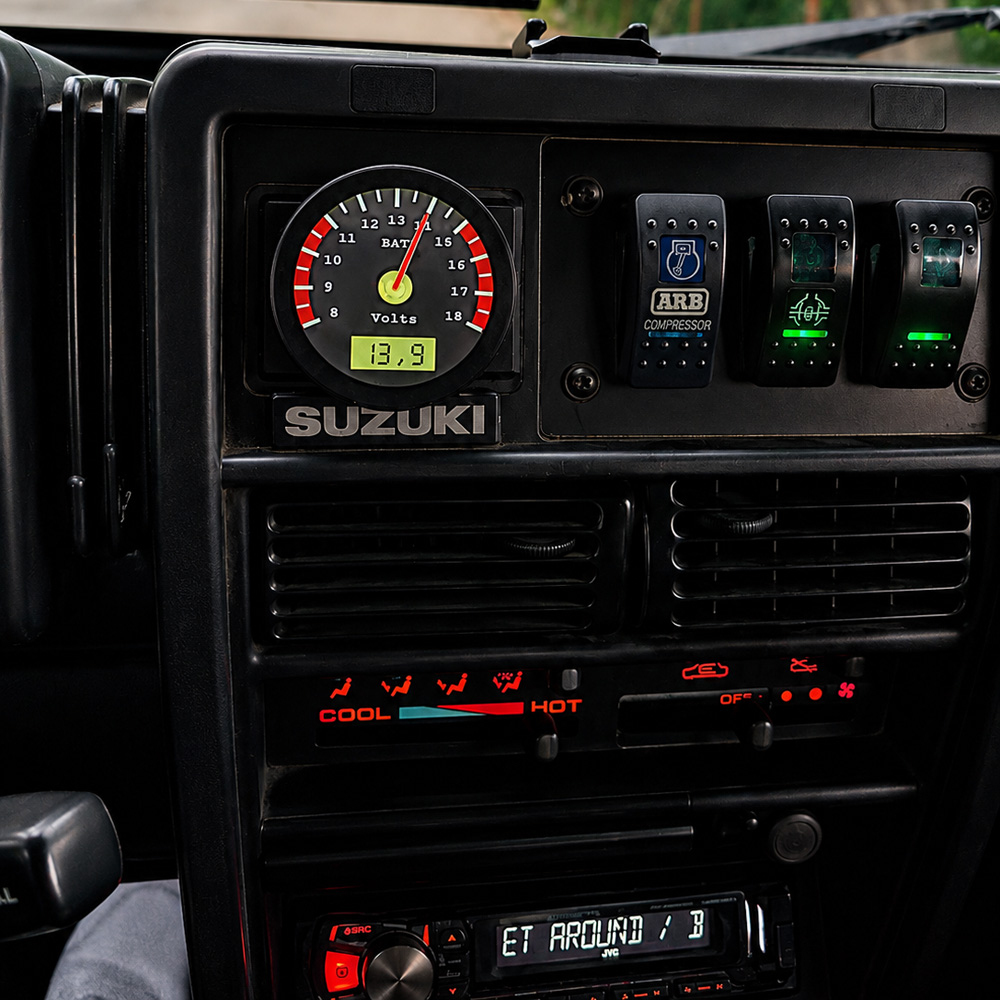 I-Meter S100-M Indicatore multiplo per SUZUKI SAMURAI/SANTANA 1989/2003 - Image 5