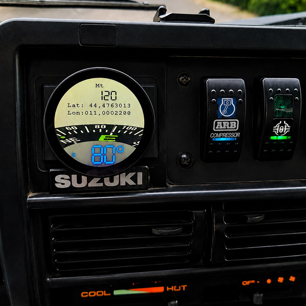 I-Meter S100-M Indicatore multiplo per SUZUKI SAMURAI/SANTANA 1989/2003 - Image 7